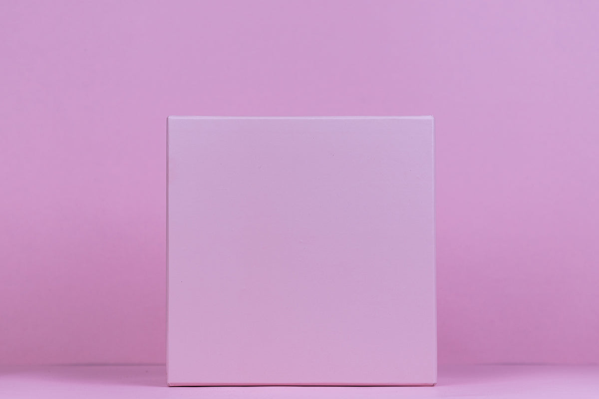 Pink Rigid Blush Pink Rigid Gift Box | Pastel Hardboard Hamper Box – The Packing ...