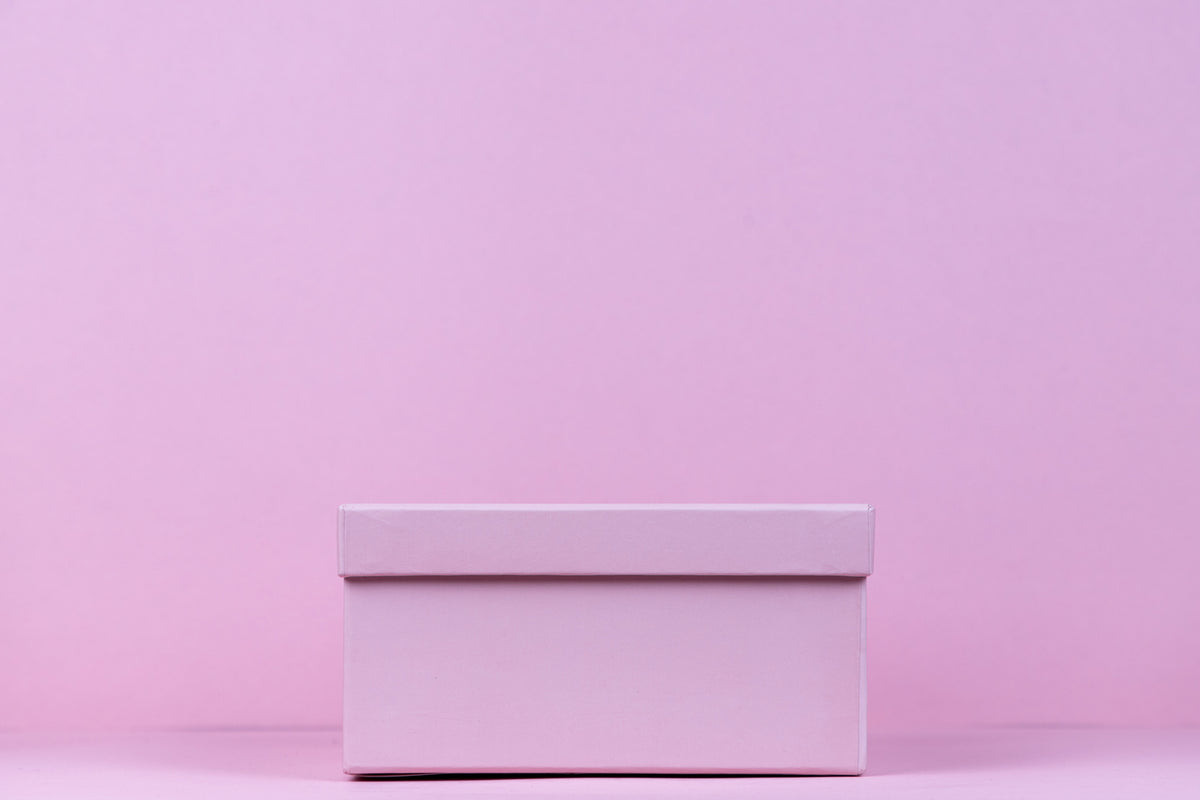Pink Rigid Blush Pink Rigid Gift Box | Pastel Hardboard Hamper Box – The Packing ...