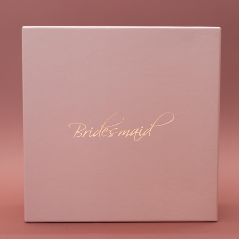 Bridesmaid Hamper Gift Box - Blush Pink
